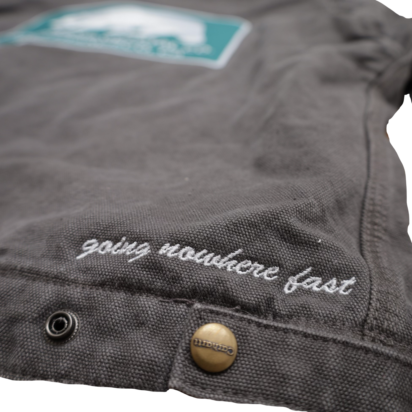 Vintage Gray Duck Jacket