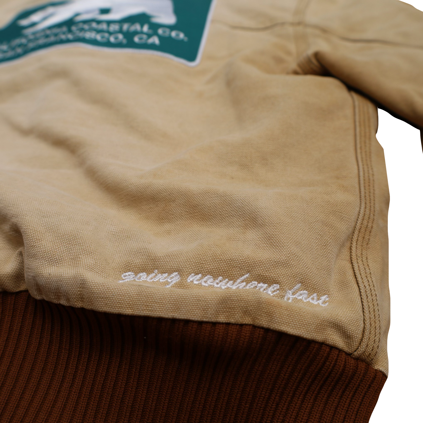 Vintage Tan Duck Jacket