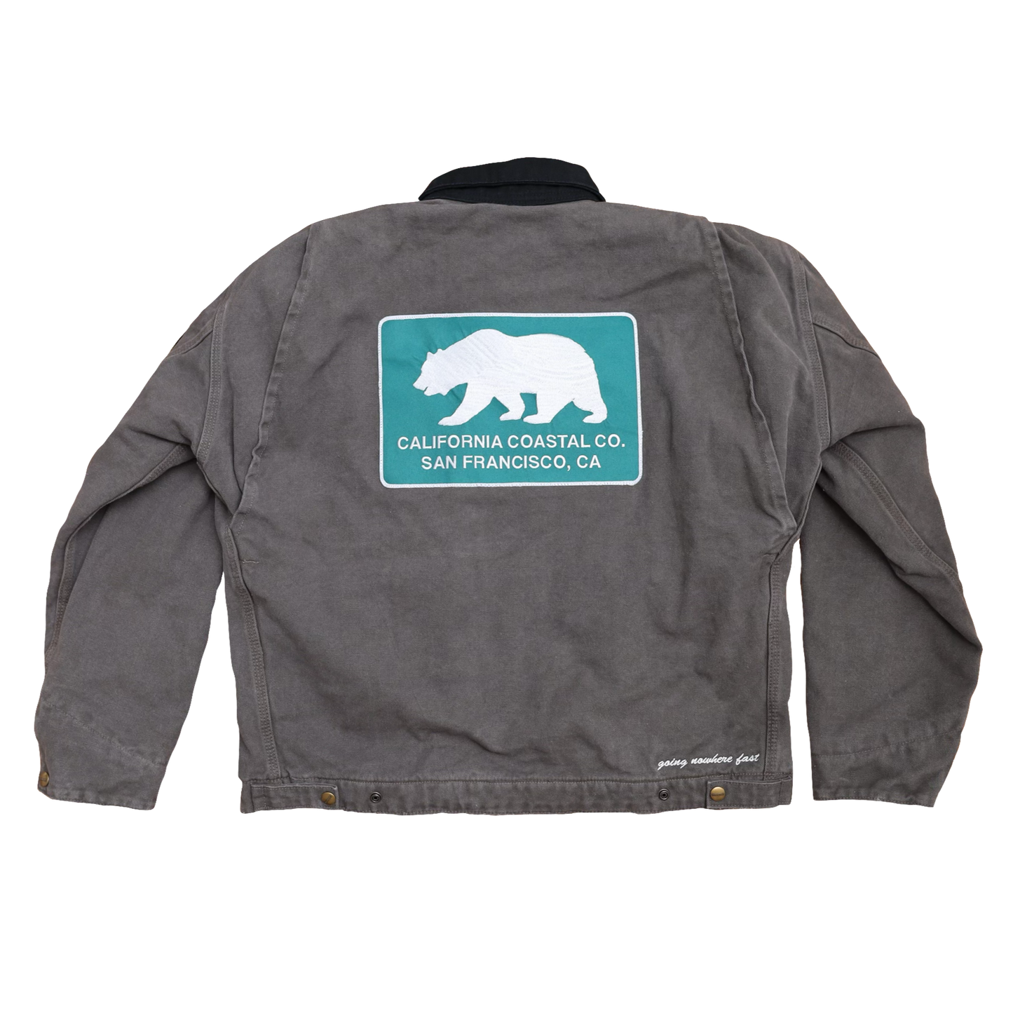 Vintage Gray Duck Jacket