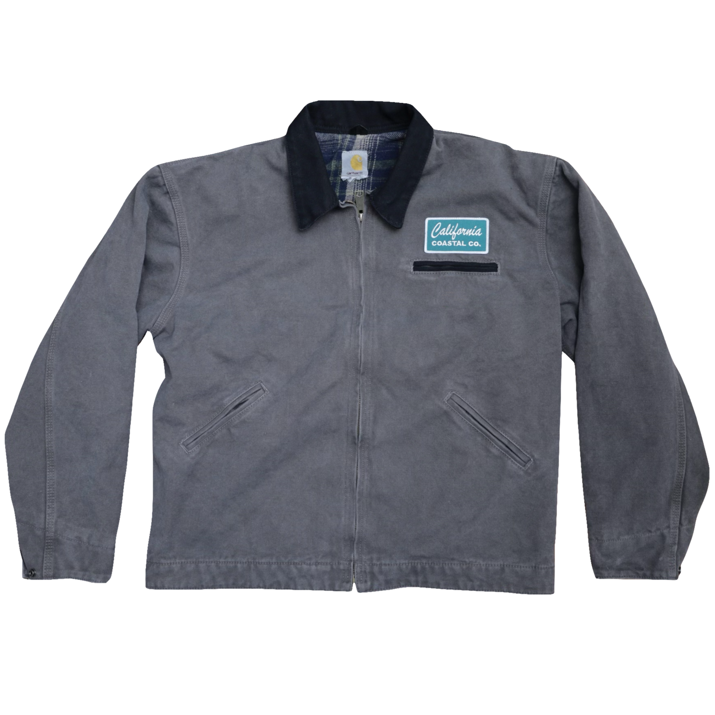 Vintage Gray Duck Jacket