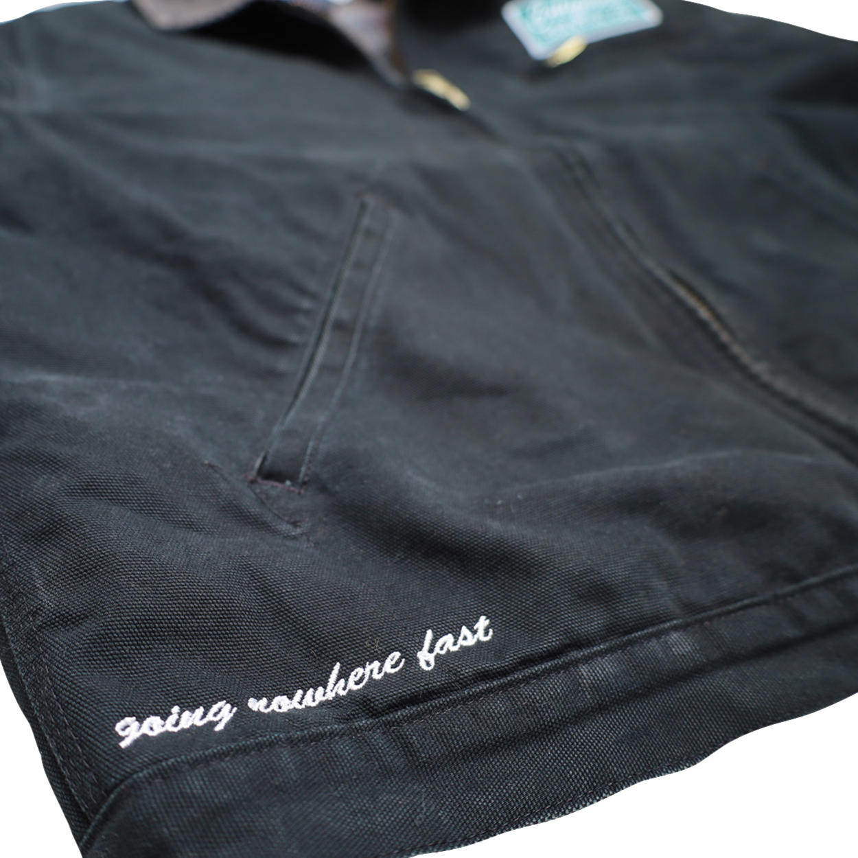 Vintage Faded Black Jacket