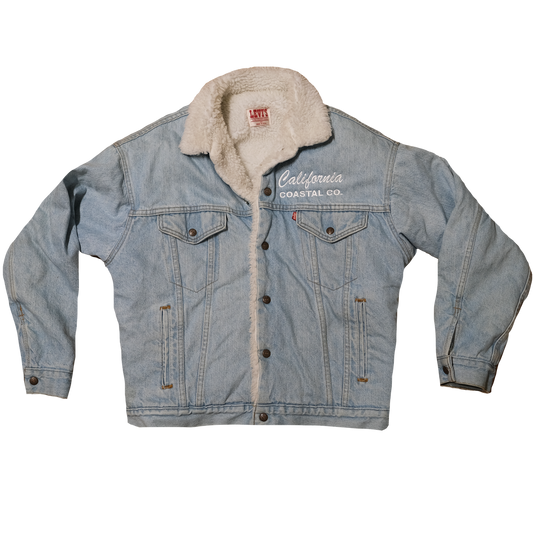 Vintage Sherpa Denim Jacket