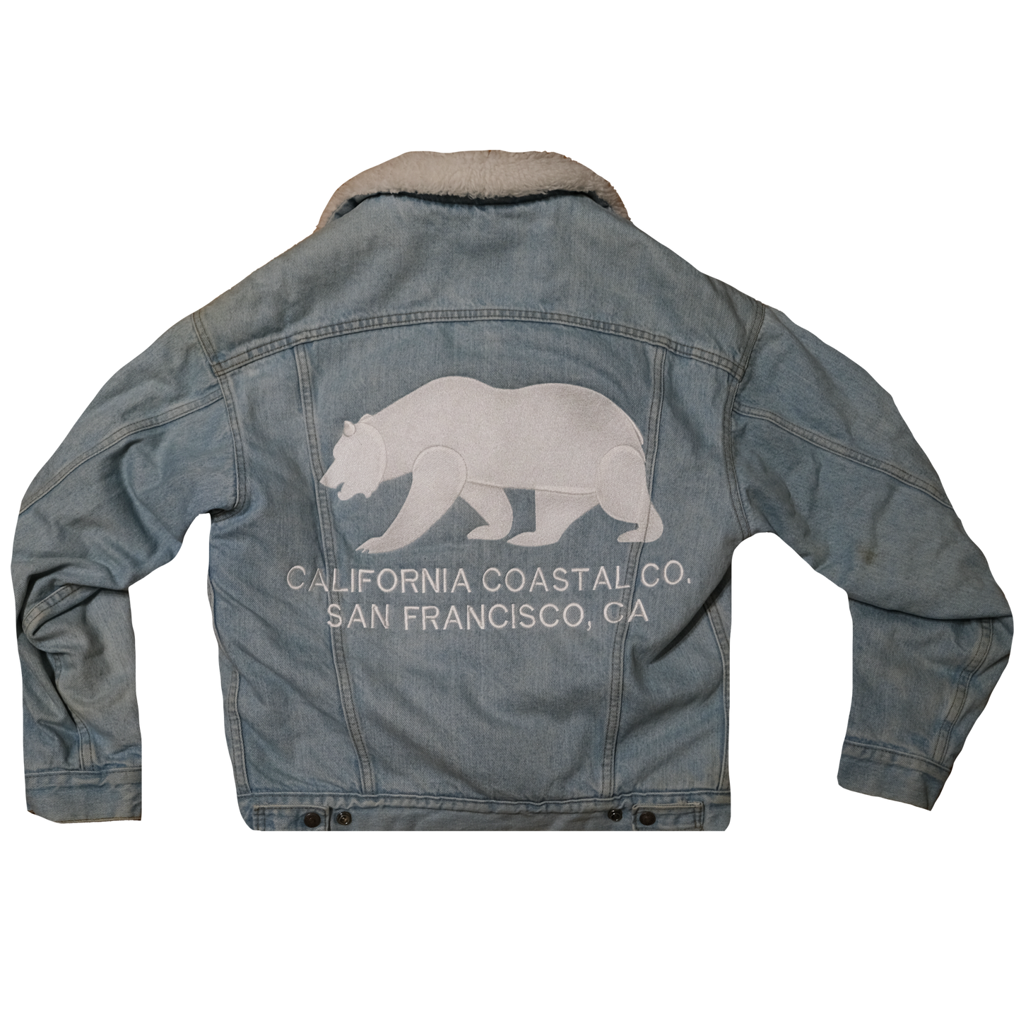 Vintage Sherpa Denim Jacket